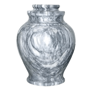 Grey Cashmere Marble Pet Urn